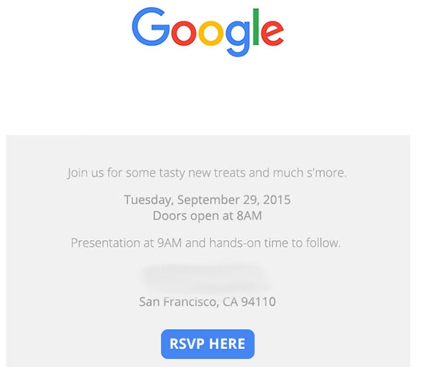 Google обяви събитие за 29 септември