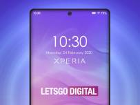 Sony подготвя смартфон с отвор в екрана