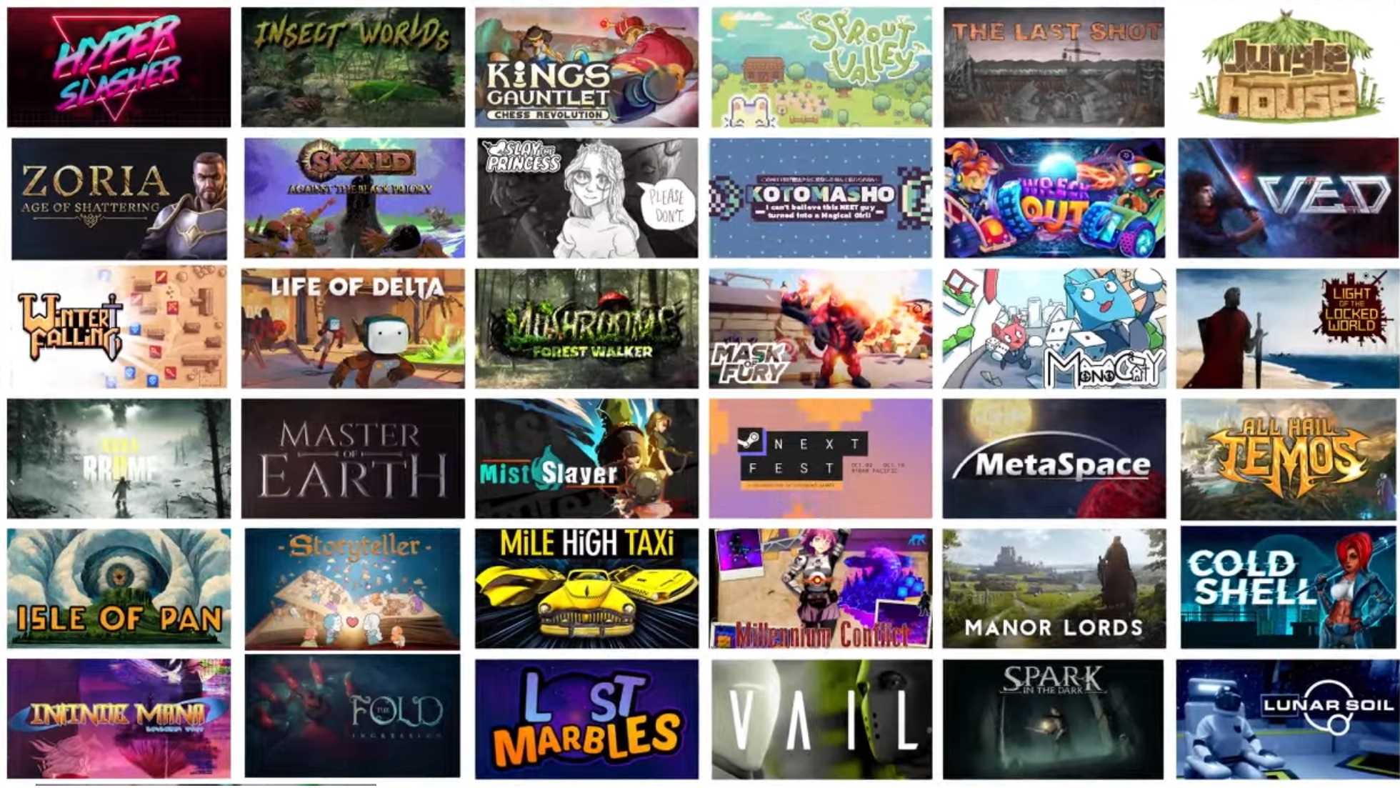 Новият Steam Next Fest дава възможност за тест на стотици игри 
