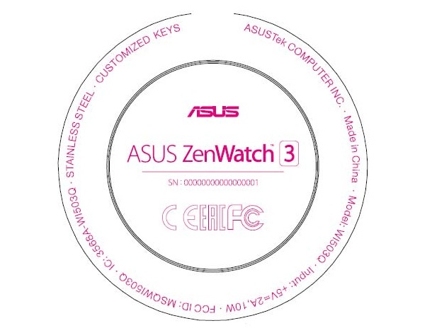 Следващият часовник Asus ZenWatch може да е с кръгъл дисплей
