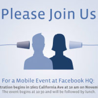 Facebook подготвя мобилно събитие за 3 ноември