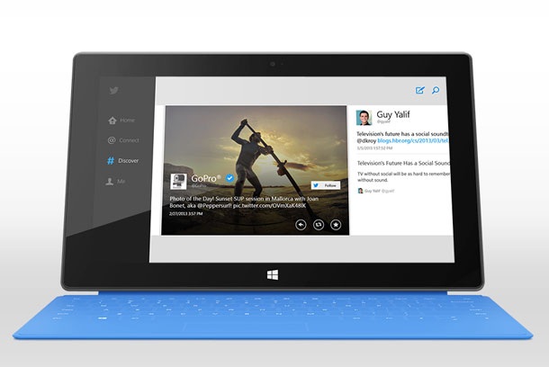 Twitter пусна приложение за Windows 8
