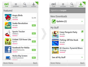 Ovi Store вече поддържа обновяване на приложенията