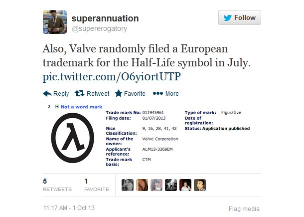 Valve патентова името Half-Life 3 и май работи по играта