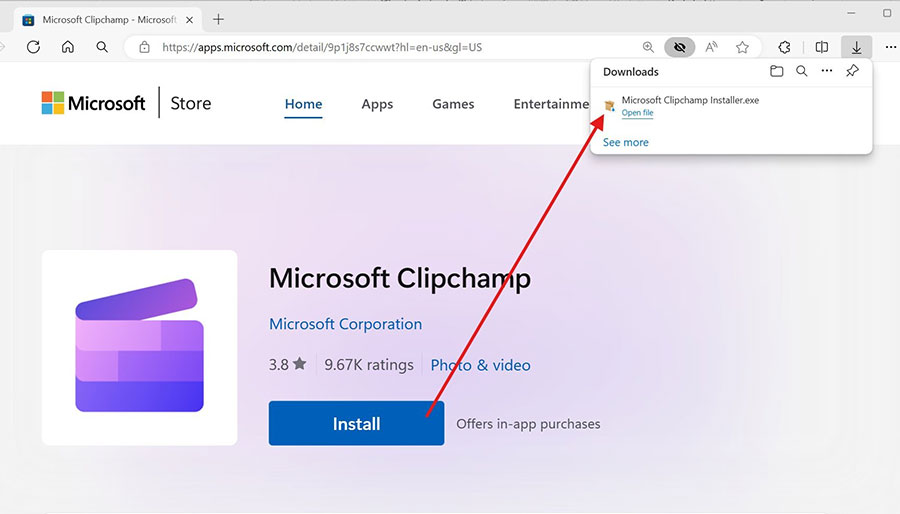 Сайтът на Microsoft Store вече поддържа директно инсталиране на приложения