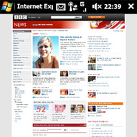 IE Mobile 6 за HTC Touch HD!