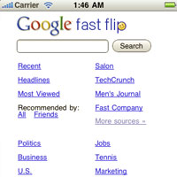 Новата услуга на Google - Fast Flip, вече и за Android и iPhone