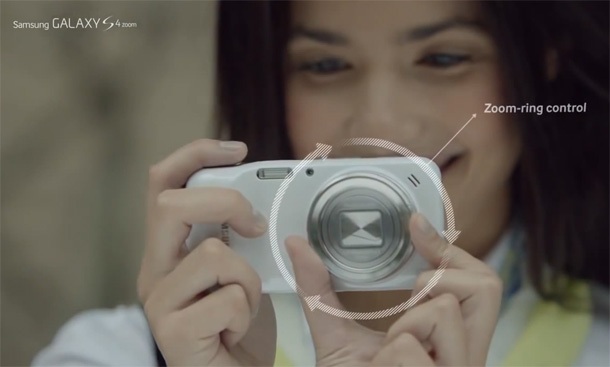 Клип с демонстрация на Samsung Galaxy S4 Zoom
