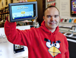 Angry Birds Magic най-напред пристига при потребителите на Nook