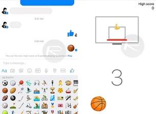 Във Facebook Messenger има скрита баскетболна игра