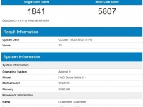 Nokia 8.1 се появи в Geekbench