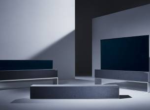 Навиващият се телевизор на LG изглежда футуристично