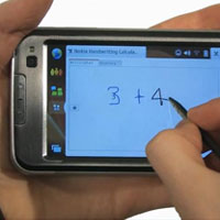 Ръкописен калкулатор от Nokia