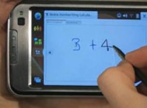 Ръкописен калкулатор от Nokia