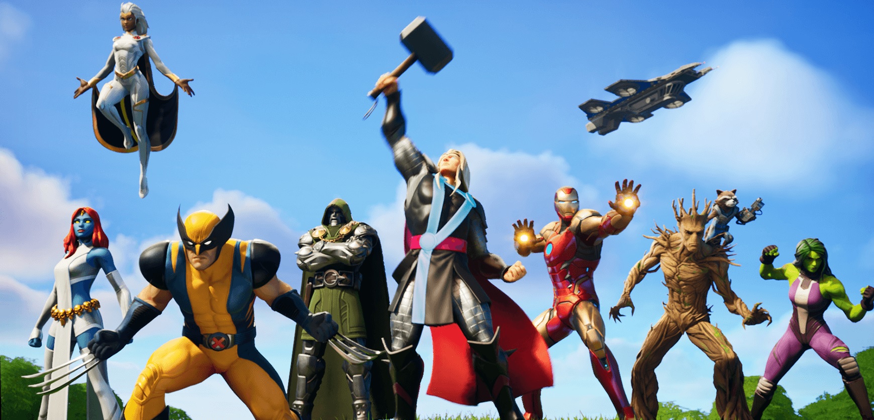 Новият сезон на Fortnite включва някои от най-големите герои на Marvel