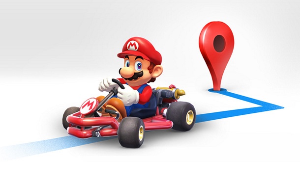 Тази седмица Марио е в навигацията на Google Maps