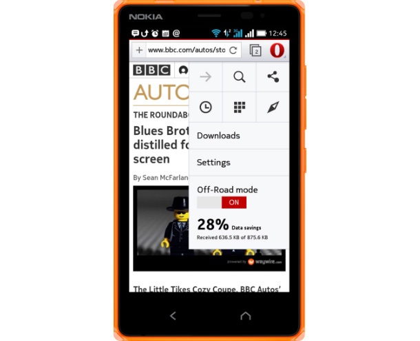 Opera става браузър по подразбиране в Nokia X