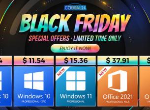 Софтуерен Black Friday – Windows 10 само за 7.44$ в Godeal24