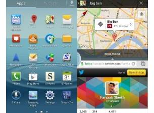 И със Samsung Galaxy S III ще могат да се ползват две приложения едновременно