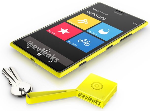 Снимка на Nokia Lumia 1520 и Nokia Treasure Tag