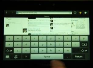 Видеопредставяне на някои от възможностите на PlayBook