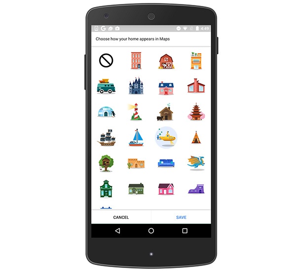 Google Maps вече позволява добавянето на стикери към запазени адреси