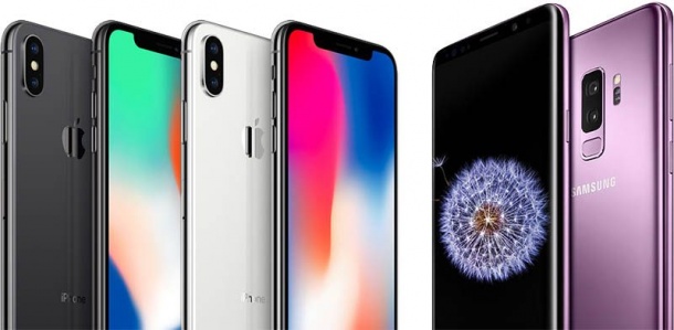 Samsung Galaxy S9 и iPhone X с много слаби продажби в Корея