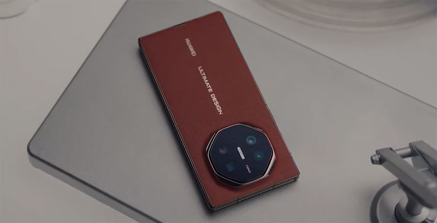 Ето как изглежда смартфонът на Huawei с двойно сгъване