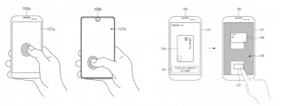 Samsung патентова метод за превръщането на целия дисплей в сензор за отпечатъци