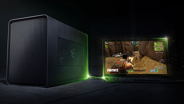 Razer Core X е по-евтин начин за ползване на външни графични карти с лаптопи