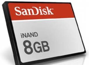 8GB iNAND флаш диск от SanDisk