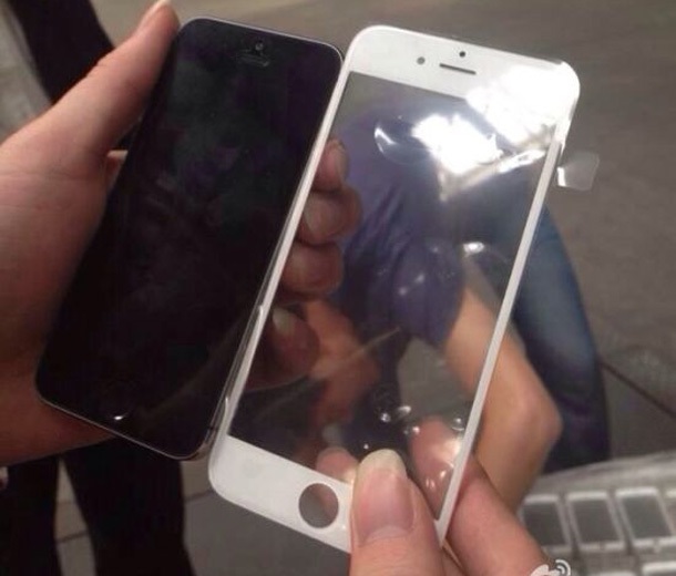 Нови снимки подсказват за iPhone 6 с по-голям дисплей
