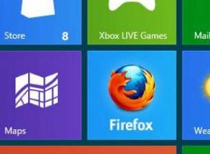 Първи изображения от Firefox с Metro интерфейс за Windows 8