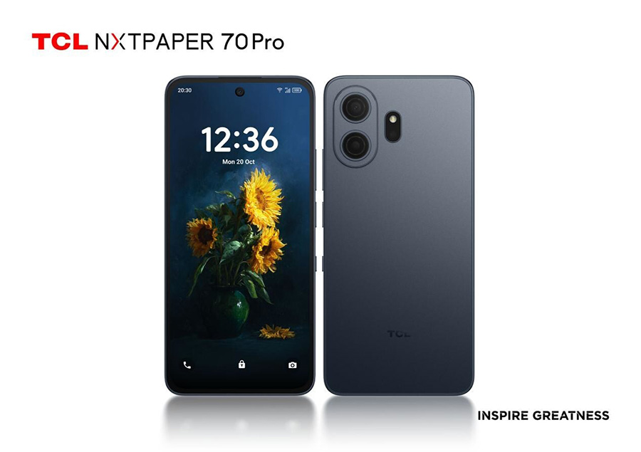 TCL Nxtpaper 70 Pro има дисплей наподобяващ хартия
