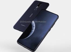 Рендъри на Nokia 8.1 Plus показват дисплей с отвор за селфи камерата