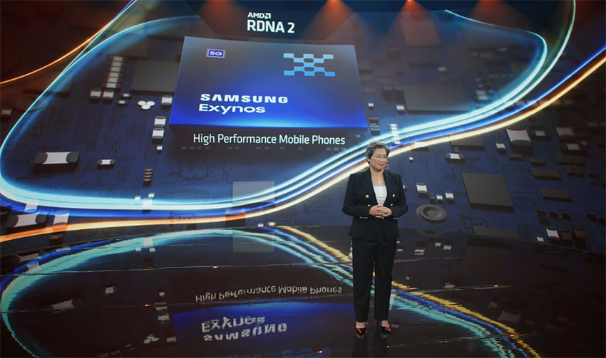 Чипсетът Exynos с графика на AMD идва по-късно през годината