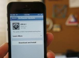 Apple пусна ъпдейт на iOS до версия 6.1