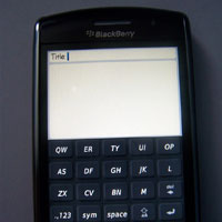 Снимки на BlackBerry Thunder