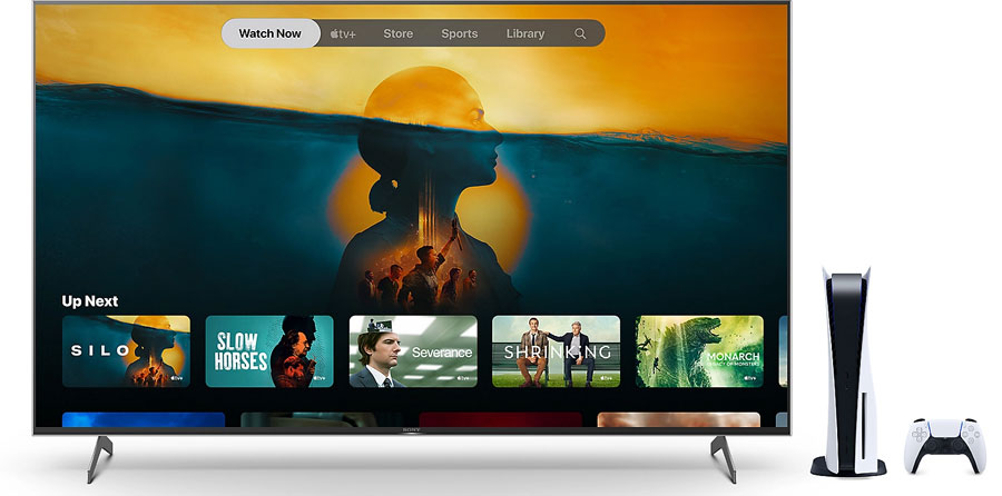 3 месеца безплатен достъп до Apple TV+ за ползващите PS5 и PS4