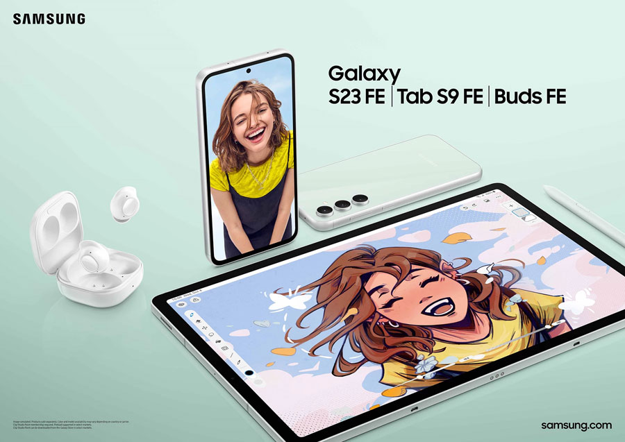 Започнаха продажбите в България на Samsung Galaxy Tab S9 FE, Galaxy Buds FE и Galaxy SmartTag2
