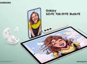 Започнаха продажбите в България на Samsung Galaxy Tab S9 FE, Galaxy Buds FE и Galaxy SmartTag2
