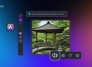 Opera се сдобива с изкуствения интелект на Gemini