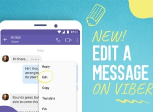 Viber добавя опции за превод и за редактиране на съобщения