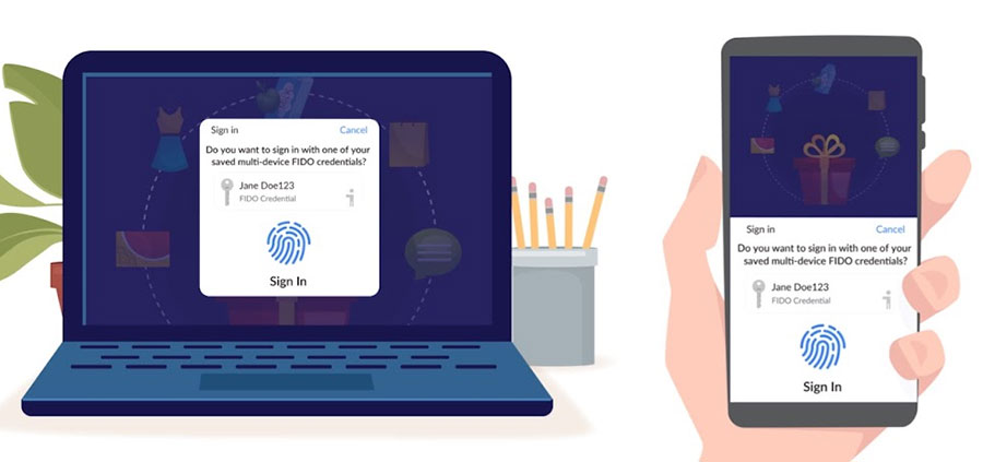 Вписването без пароли в платформите на Apple, Google и Microsoft ще е по-лесно
