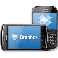 Dropbox тества приложение за BlackBerry