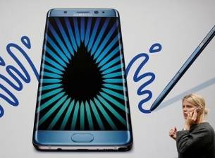 Заменен Samsung Galaxy Note7 се запали в самолет