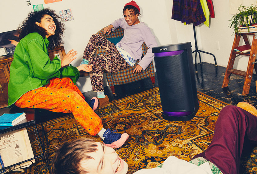 Sony пуска 3 мощни безжични тонколони