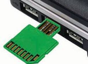 SD карта и USB в едно