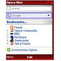 Opera Mini 4.1 beta с 50% по-бърза от 4.0