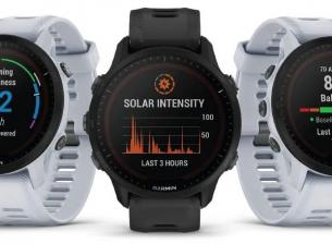 Garmin Forerunner 955 Solar се зарежда и от слънцето